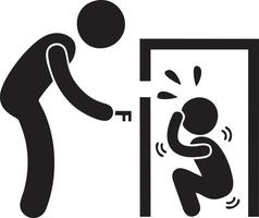 Lock security icon symbol vector image. Illustration of the key secure access system vector design. EPS 10