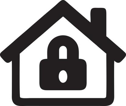 Lock security icon symbol vector image. Illustration of the key secure access system vector design. EPS 10