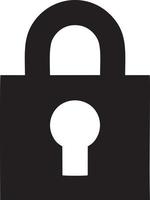 Lock security icon symbol vector image. Illustration of the key secure access system vector design. EPS 10