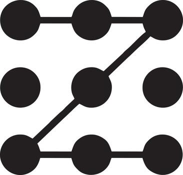 Lock security icon symbol vector image. Illustration of the key secure access system vector design. EPS 10