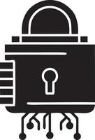 Lock security icon symbol vector image. Illustration of the key secure access system vector design. EPS 10