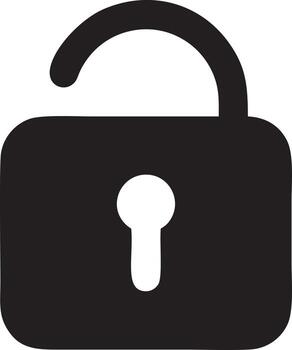 Lock security icon symbol vector image. Illustration of the key secure access system vector design. EPS 10