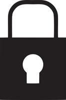 Lock security icon symbol vector image. Illustration of the key secure access system vector design. EPS 10