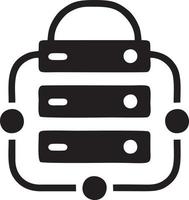 Lock security icon symbol vector image. Illustration of the key secure access system vector design. EPS 10