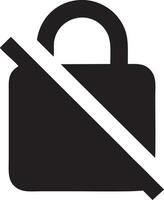 Lock security icon symbol vector image. Illustration of the key secure access system vector design. EPS 10