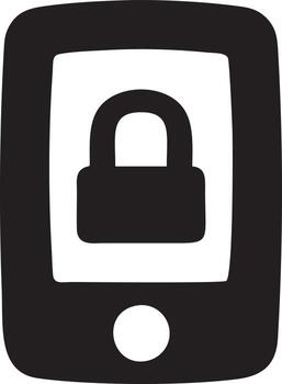 Lock security icon symbol vector image. Illustration of the key secure access system vector design. EPS 10