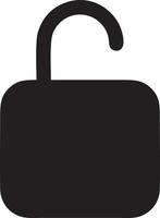 Lock security icon symbol vector image. Illustration of the key secure access system vector design. EPS 10