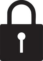 Lock security icon symbol vector image. Illustration of the key secure access system vector design. EPS 10