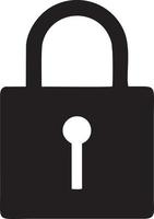 Lock security icon symbol vector image. Illustration of the key secure access system vector design. EPS 10