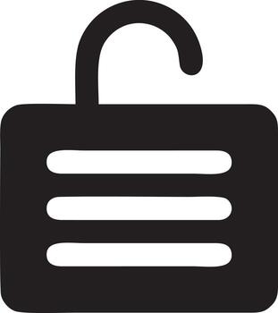 Lock security icon symbol vector image. Illustration of the key secure access system vector design. EPS 10