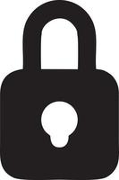 Lock security icon symbol vector image. Illustration of the key secure access system vector design. EPS 10