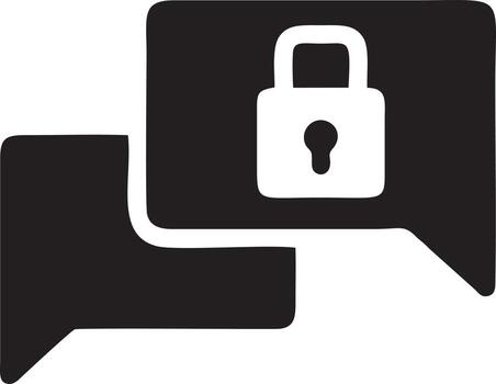 Lock security icon symbol vector image. Illustration of the key secure access system vector design. EPS 10