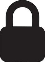 Lock security icon symbol vector image. Illustration of the key secure access system vector design. EPS 10