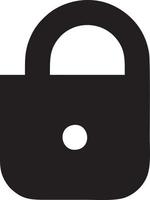 Lock security icon symbol vector image. Illustration of the key secure access system vector design. EPS 10