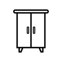 wardrobe icon design vector