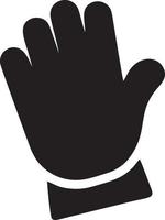 Hand icon symbol vector image. Illustration of the isolated finger hand touch human design. EPS 10