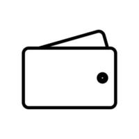 wallet icon design vector