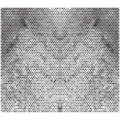Halftone background design vector