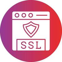 Vector Design Ssl Icon Style