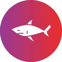 vector diseño tiburón icono estilo