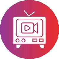 Vector Design Live Broadcast Icon Style