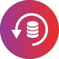 Vector Design Data Backup Icon Style