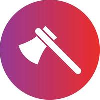 Vector Design Axe Icon Style