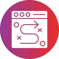 Vector Design Digital Strategy Icon Style
