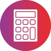 Vector Design Calculator Icon Style