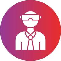 Vector Design Virtual Reality Icon Style