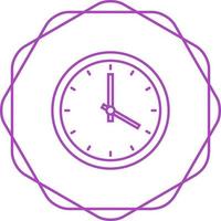 icono de vector de reloj