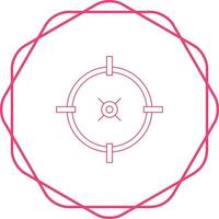 Target Location Vector Icon