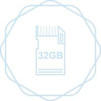 Data Storage Vector Icon