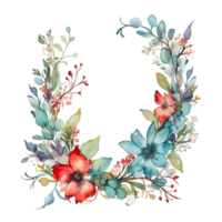 Jahrgang Blumen- Rahmen Design mit Rosen, Pfingstrosen, und zart Blätter png transparent Hintergrund