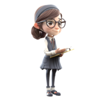 Cute Business Women with Charm Engaging and Approachable Characters for Marketing and Advertising PNG Transparent Background