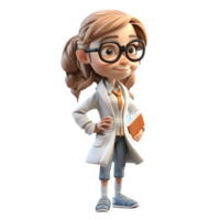 Friendly and Empathetic Doctor Women Approachable and Understanding Models for Health Awareness Projects PNG Transparent Background
