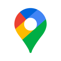 Google mapas gmaps ícone logotipo símbolo png