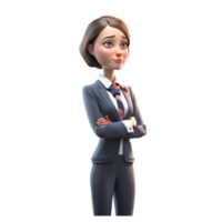 Confident and Capable Business Women Empowered and Inspiring Characters for Marketing and Advertising PNG Transparent Background