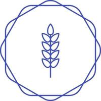 Wheat Vector Icon