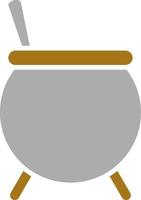 Cauldron Vector Icon Style