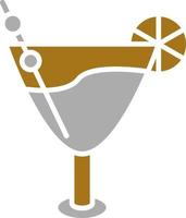 Cocktail Vector Icon Style