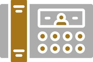 Video Door Phone Vector Icon Style