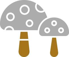 Fungi Vector Icon Style