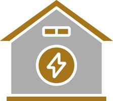 Power Housing Vector Icon Style