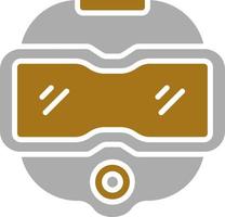 Diving Mask Vector Icon Style