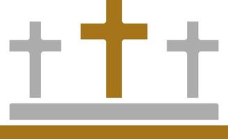 Golgotha Vector Icon Style