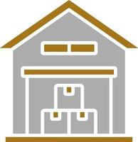 Warehouse Vector Icon Style