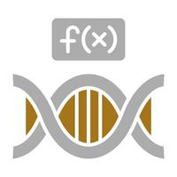 Functional Genomics Vector Icon Style