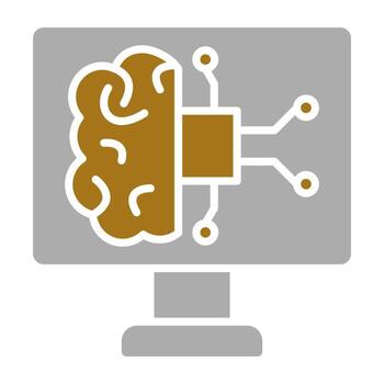 Computer Science Vector Icon Style