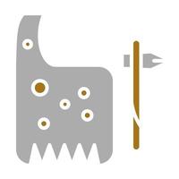 Prehistoric Clothes Vector Icon Style